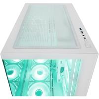 Rampage ARES Temperli Camlı 750W 80 Plus Bronze Beyaz 7*12cm ARGB Fan ATX Mid-T Gaming Oyuncu Kasası